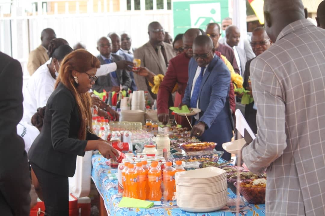 Prestation de restauration – Lancement du projet SCADA à Bangui